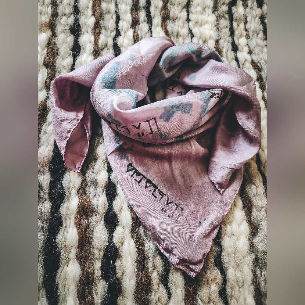 29" Mulberry Silk Wild Rag